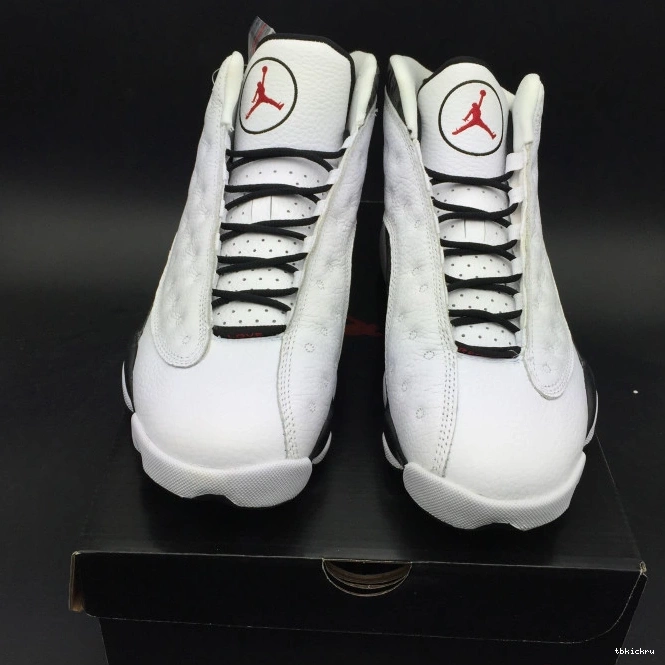 Rep TBK mens white RETRO black AND 13 